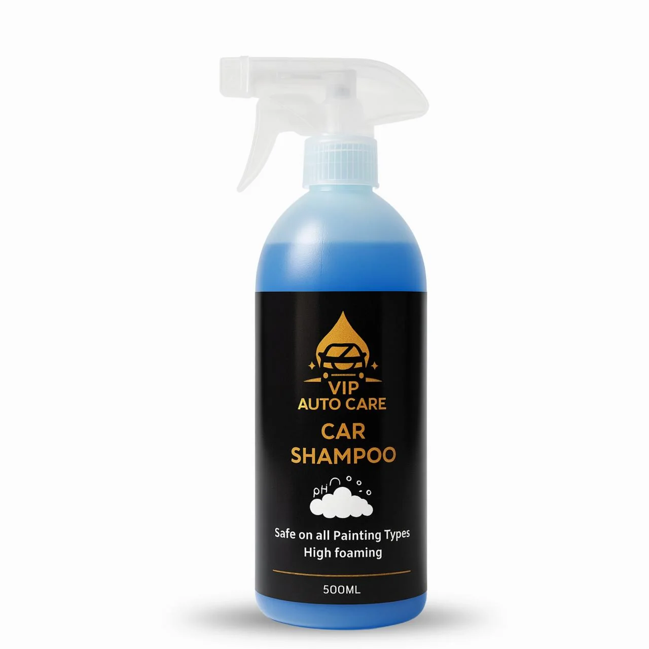 Luxury Car Shampoo - High Foam Wash | Gloss Boost Finish (500ml)